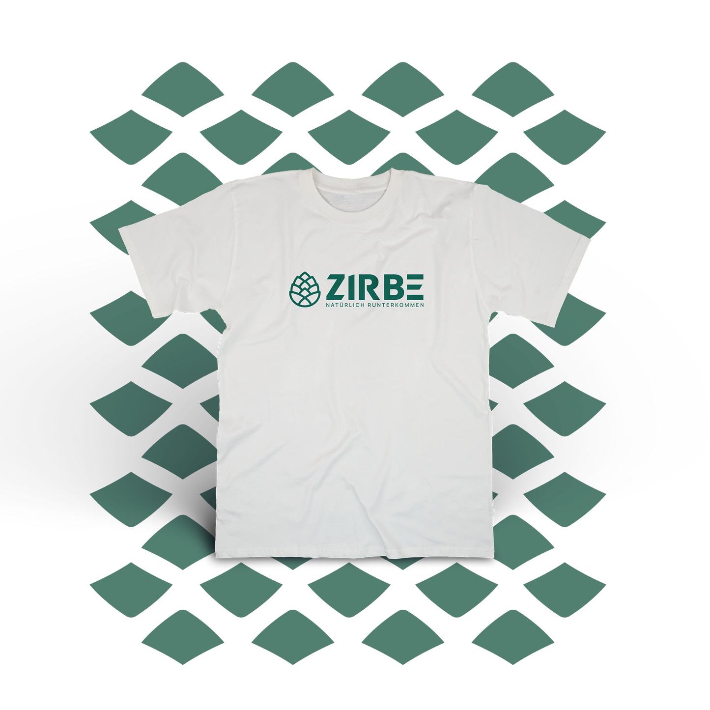 ZIRBE Weißes T-Shirt – Bequemes und stylisches Basic für den Alltag